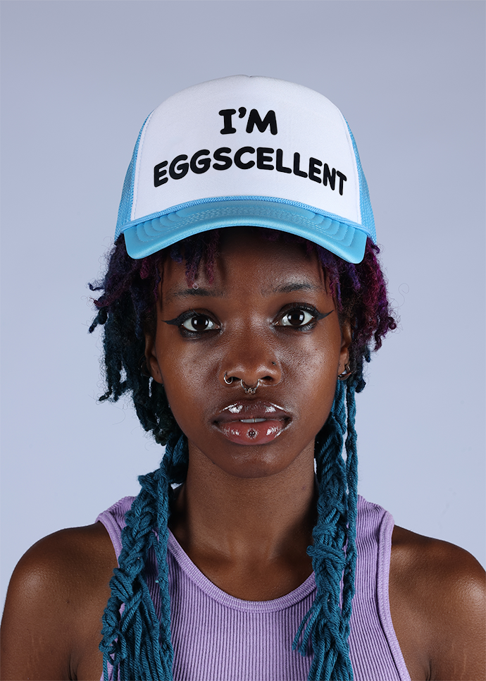 "Eggcelent" Trucker Hat
