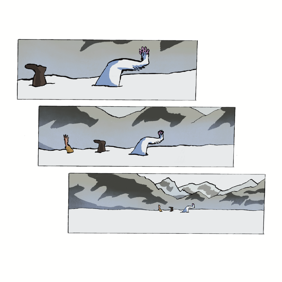 Migoi origin comic page