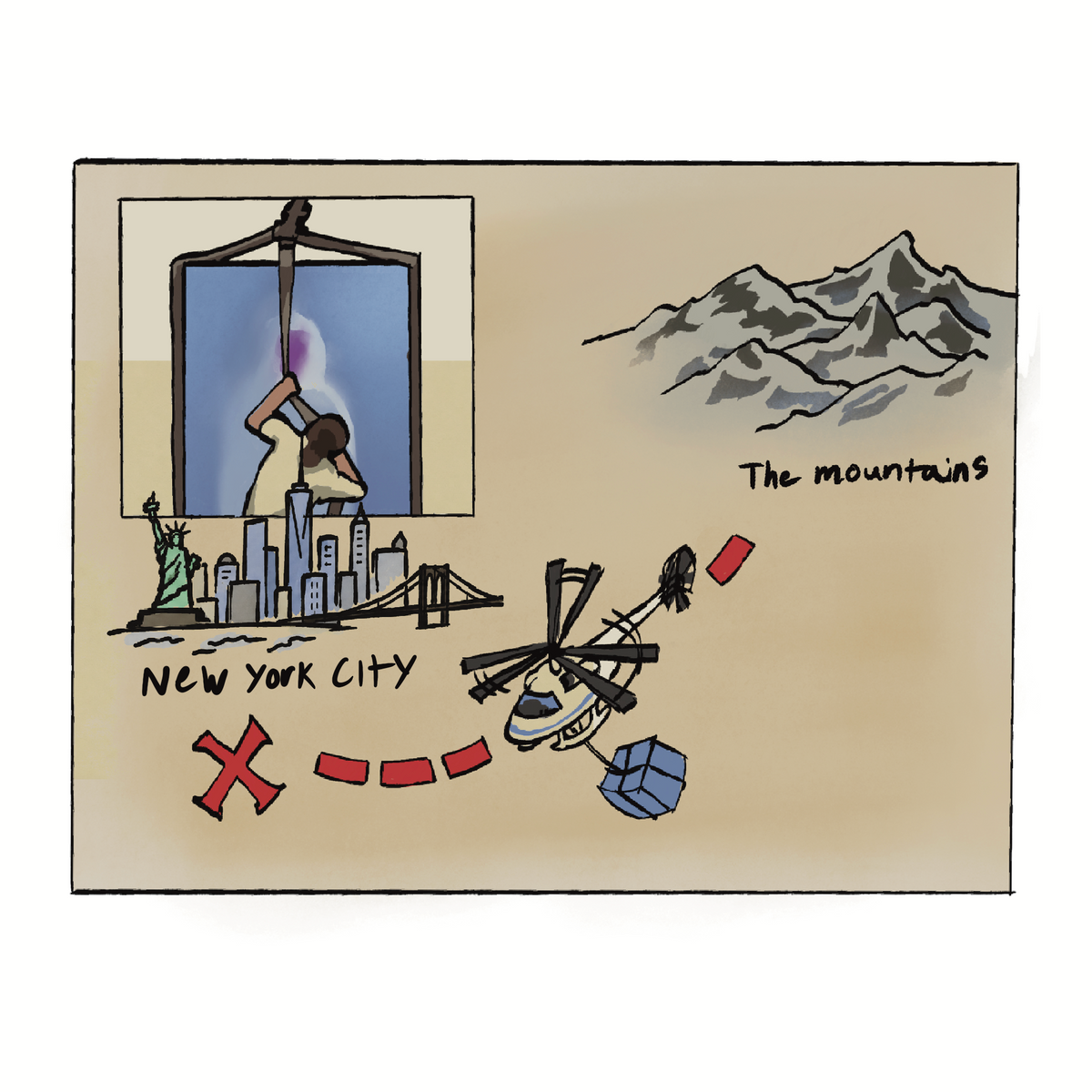 Migoi origin comic page