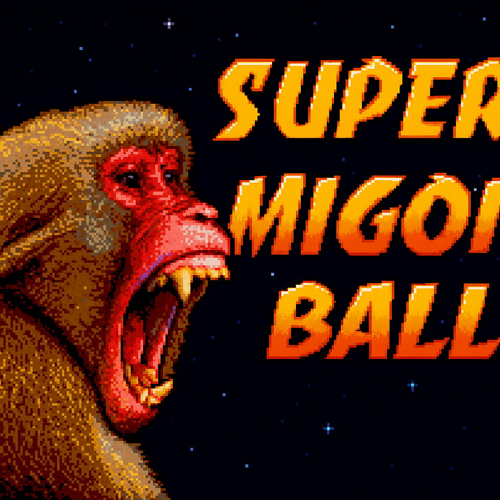 Super Migoi Ball title